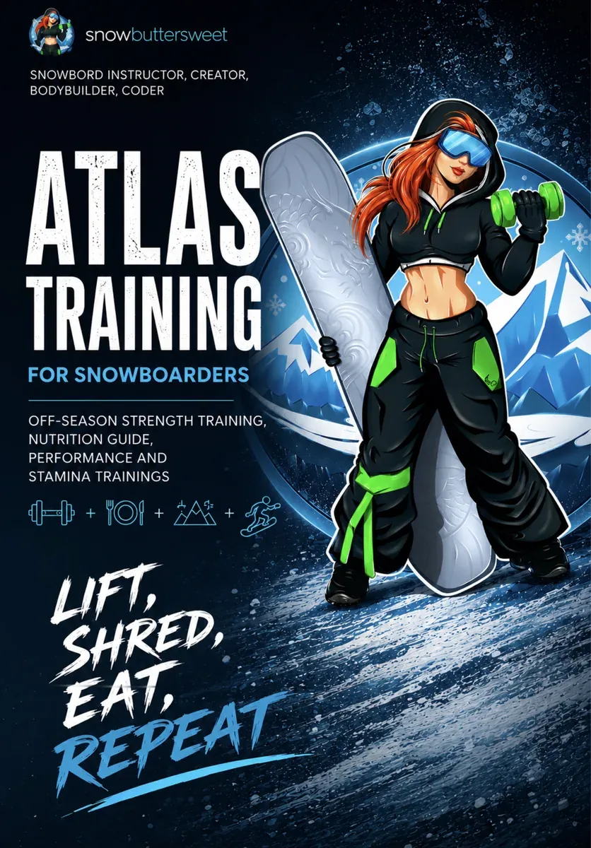 Atlas Training For Snowboarders cover