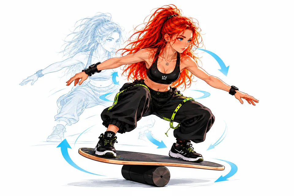 SBSWEET LAB illustration for Balance Board — More Than Balance